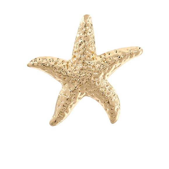 Starfish Open Ring - Picture 1 of 2